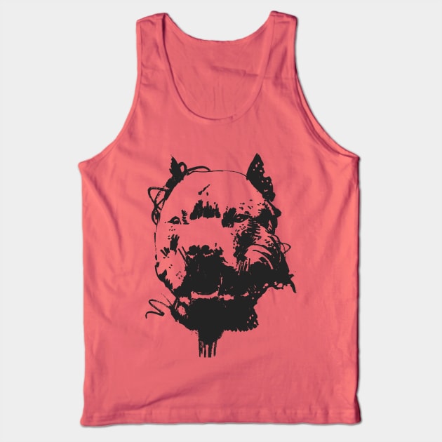 Pitbull Tank Top by RadRetro